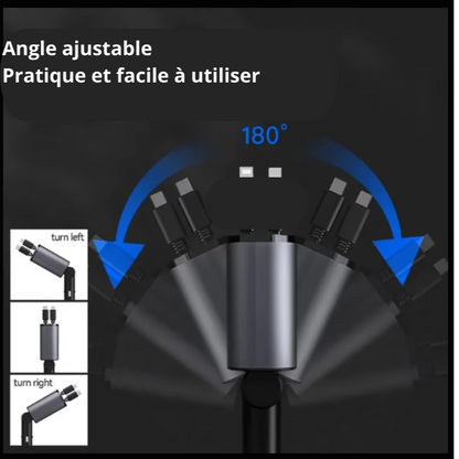 Chargeur rapide amélioré 120W avec haute compatibilité